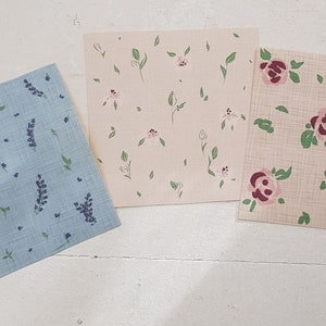 Stickers fleurs x6