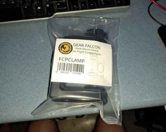 Desk Mount Clamp for your Gear-Falcon Flight Control Panel