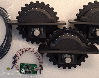 Triple Panel Mount Trim Kit