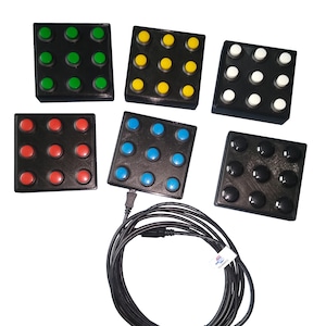USB Mini Button Box BB9-3x3