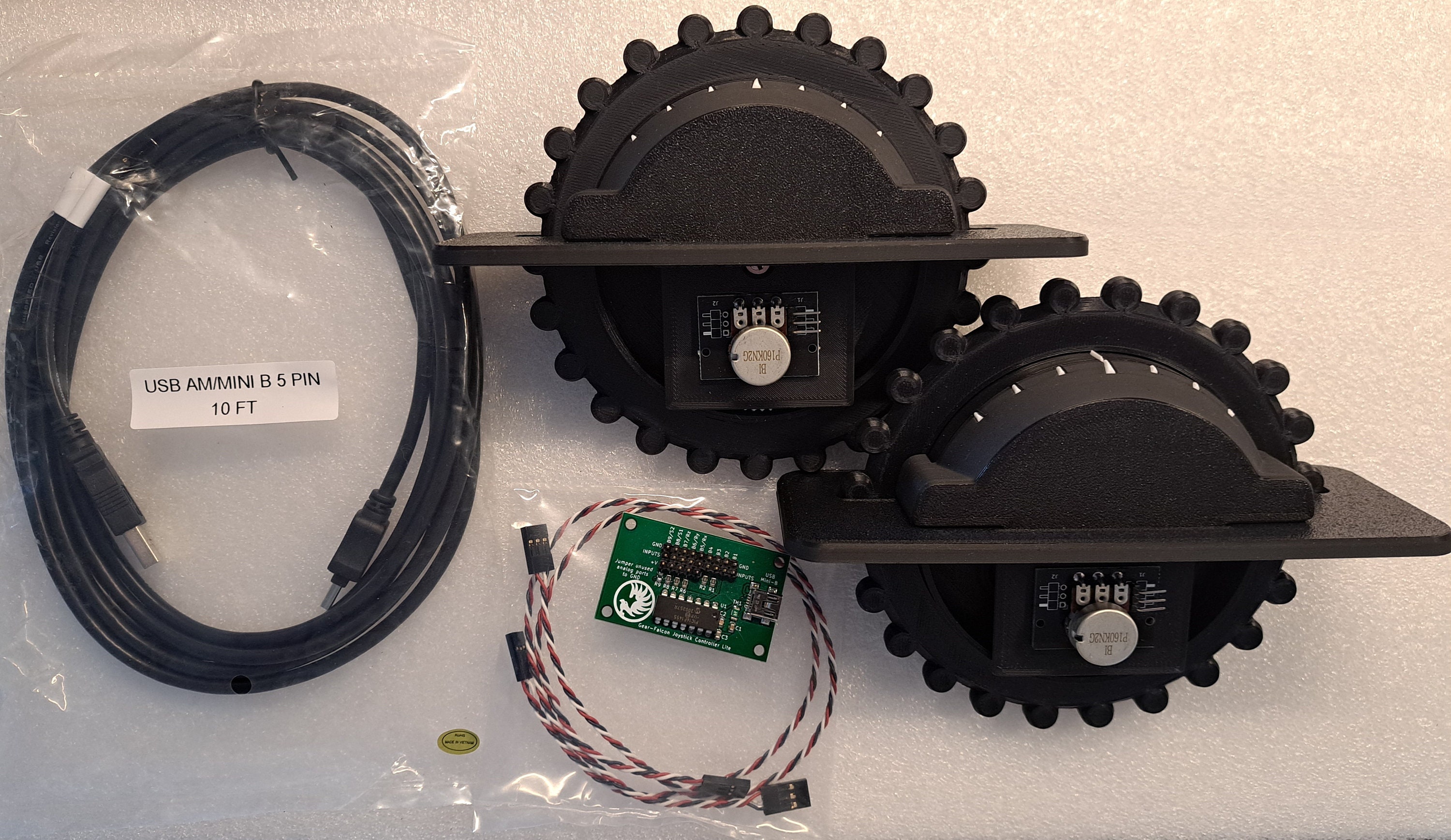 Double Panel Mount Trim Kit