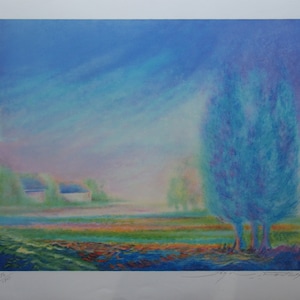 Jean Fernand - Original Hand Signed Lithograph 1980&#39;s