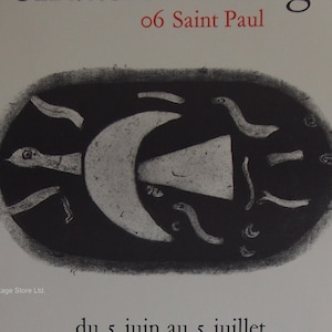 Georges Braque - Original Artist Poster 1968