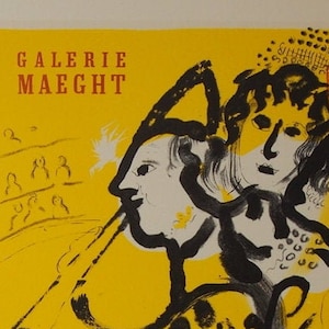 Marc Chagall - Original Lithograph 1959