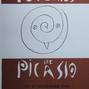 Pablo Picasso - Original Lithograph 1960