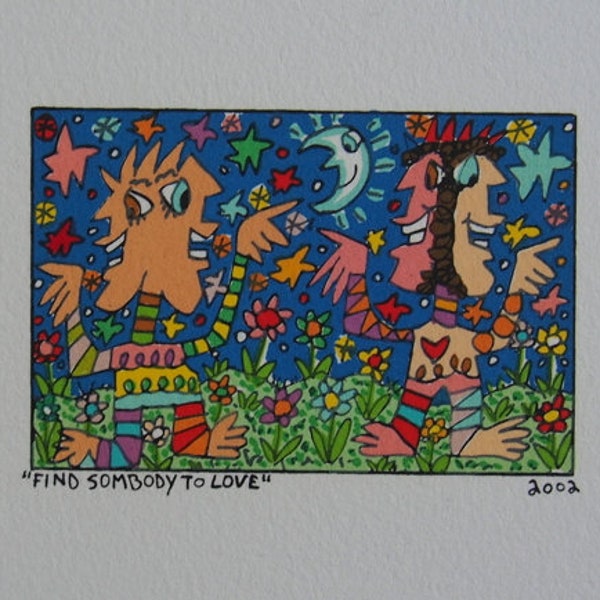 James Rizzi - Original Lithograph 2002