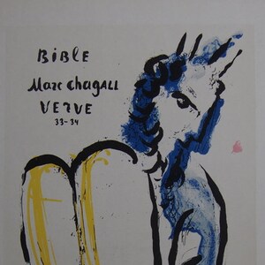 Marc Chagall - Original Lithograph 1959
