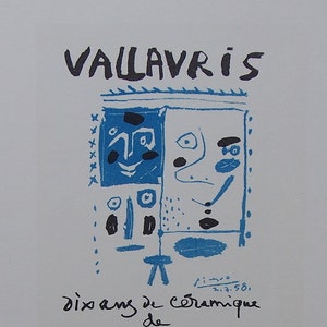 Joan Miró – Original Artist Poster 1986