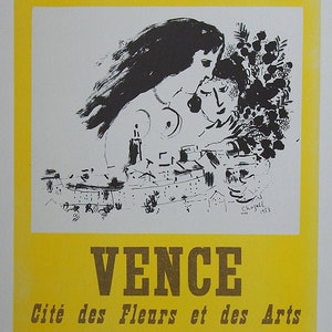 Marc Chagall - Original Lithograph 1959
