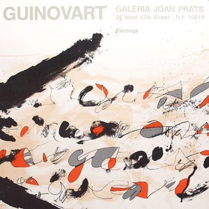 Josep Guinovart – Original Artist Poster 1984