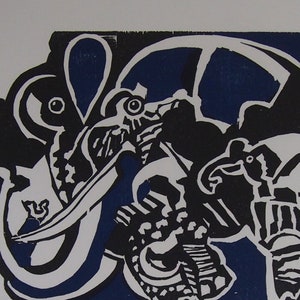 Simon Dittrich - Original Limited Edition Woodcut impression