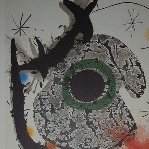 Joan Miró - Original Artist Poster 1982