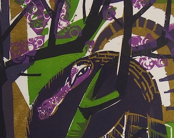 Heinz Frederich - Original Limited Edition Woodcut print