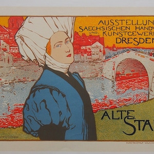 Maitres de L’Affiche 1897- Original stone Lithograph on vélin paper