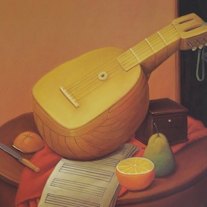 Fernando Botero Angulo – Vintage Art Print