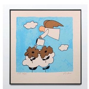 Harry Araten  - Hand Signed Lithograph 1983