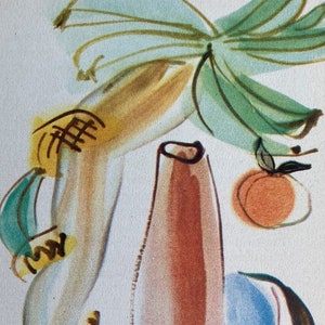 RAOUL DUFY - Lithograph 1950