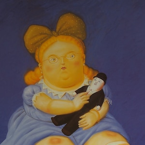 Fernando Botero Angulo – Vintage Art Print