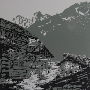 Claus Stabe - Original Limited Edition Woodcut print