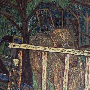 Eateban Fekete - Original Limited Edition Woodcut Print