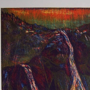 Eateban Fekete - Original Limited Edition Woodcut Print