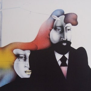 Paul Wunderlich - pôster original do artista dos anos 80