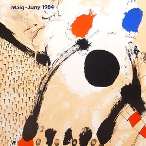 Josep Guinovart – Original Artist Poster 1984