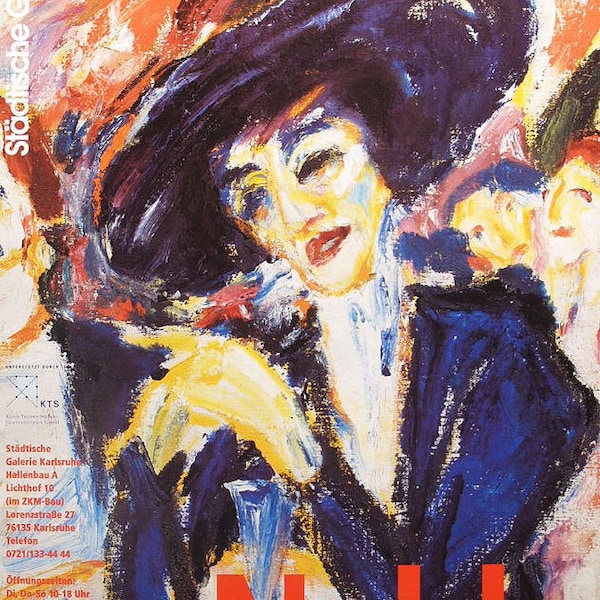 Emil Nolde - Affiche originale de l’artiste 2002