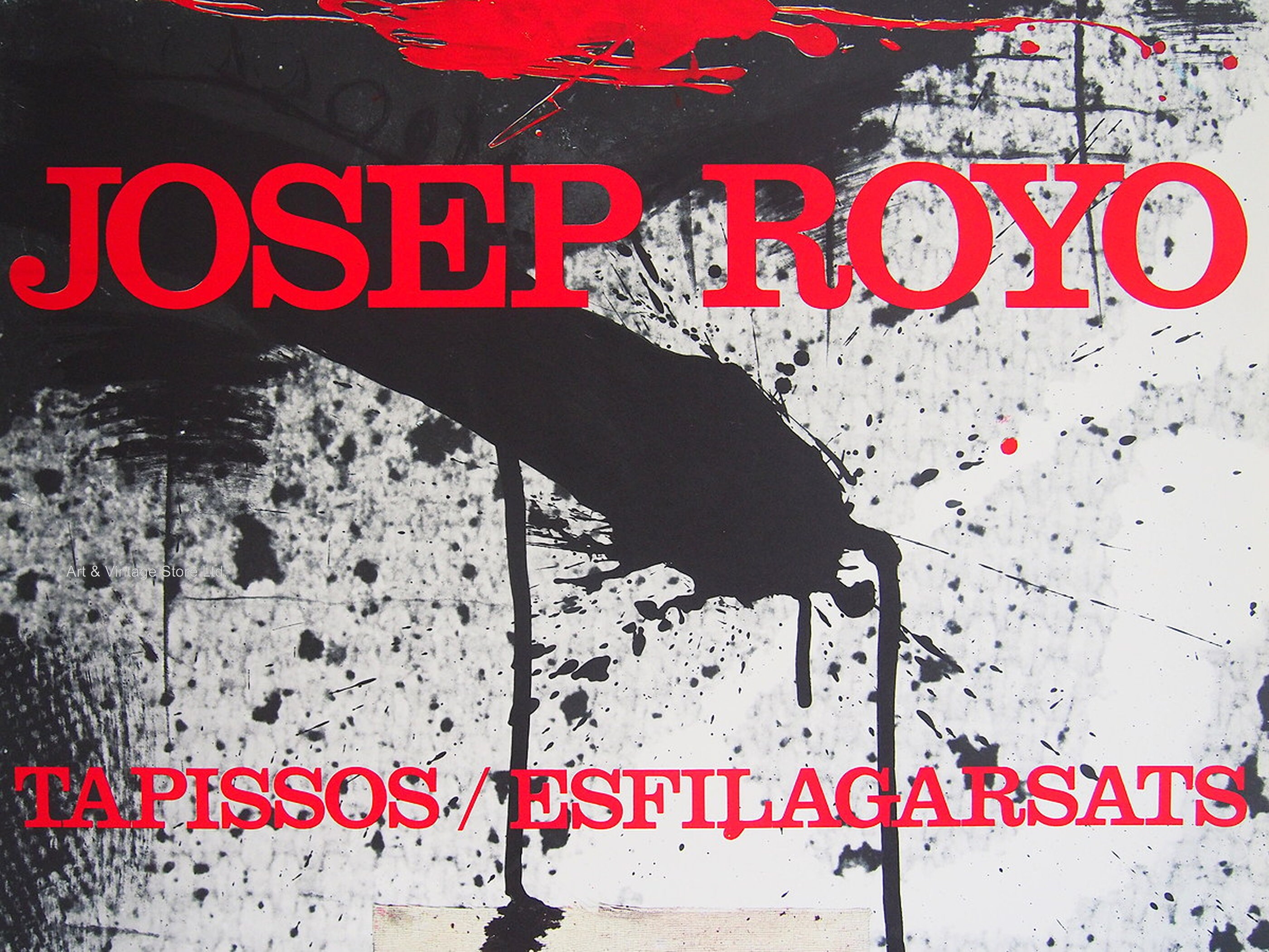 Josep Royo Original Artist Poster 1975 Etsy