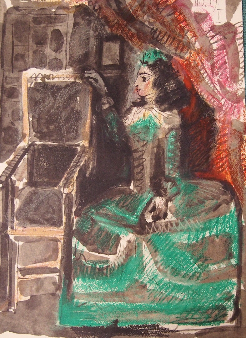 パブロ・ピカソ - オリジナル リトグラフ 1961 - トロ Y トロス - Etsy