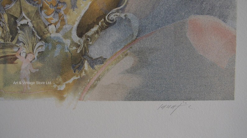 Hand Signed Lithograph Anton Krajnc