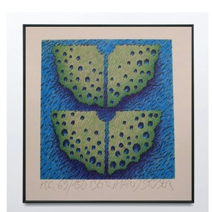 Bernhard Stüber - Hand Signed Lithograph