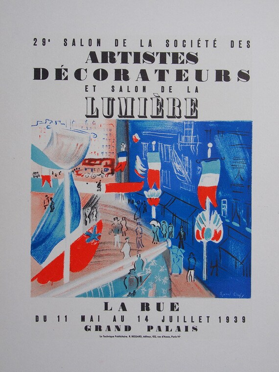 Dラウル・デュフィのリトグラフ｛ダブルサイズ｝ rdラウル・デュフィのリトグラフ 本物保証 - メルカリ