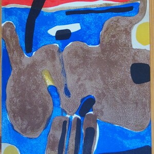 Maurice Estève - Originele Litho 1964