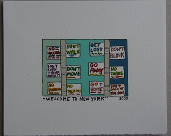 1990 James Rizzi “i'd Rather Be in Philly” Signed and Numbered - Etsy