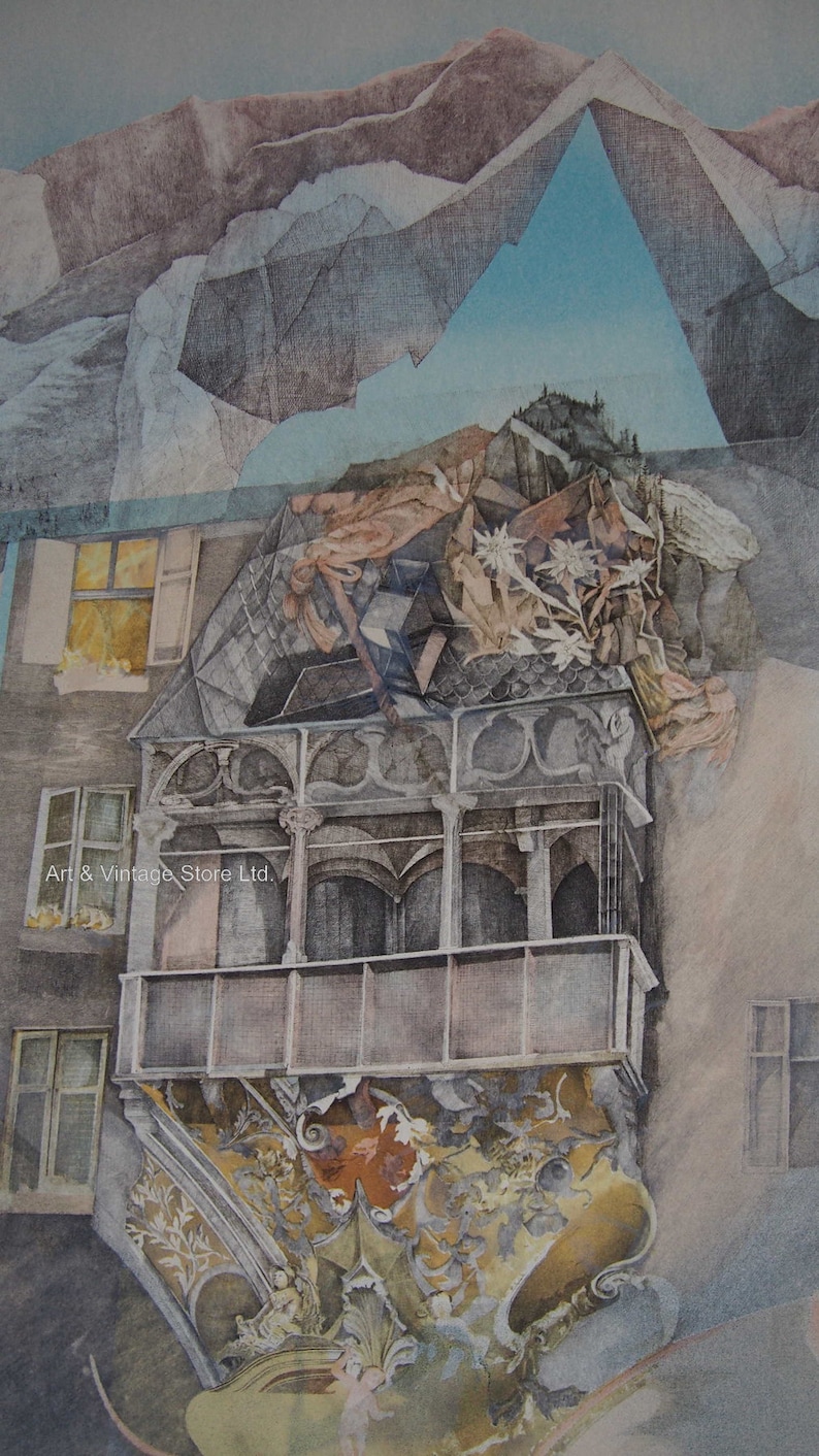Hand Signed Lithograph Anton Krajnc
