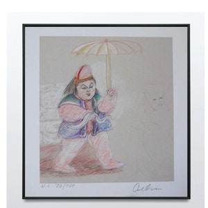 Gunda Oehm – Hand signed Lithograph
