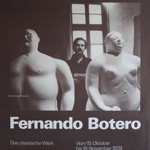 Fernando Botero - Original Artist Poster 1978