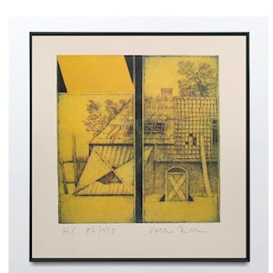 Volker Ritters - Hand Signed Lithograph
