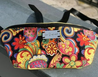 Floral Fanny Packs For Women, Big Fanny Pack, Flowers Bumbag, Color Belt bag, Colorful hip bag, Fanny Bag, Vegan Fanny Pack, READY to ship