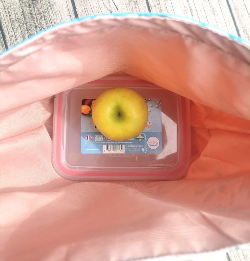 Lunch Bag for school Fabric Lunch Bag Food Bag for Women Etsy