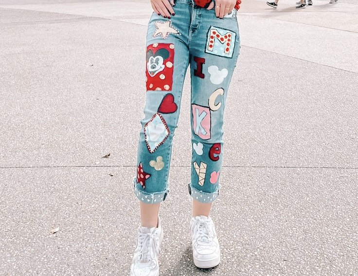 Mode & Beauty Damenbekleidung Disney Mickey Maus Kleid Jeans Mode & Beauty Damenbekleidung Disney Mickey Maus Kleid Jeans