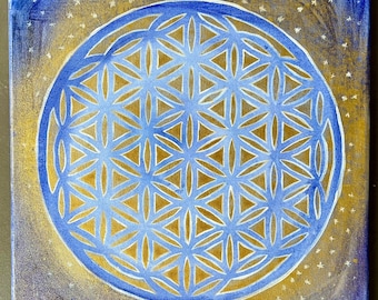 The Flower of Life Original Painting