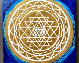 Sri Yantra Original Painting