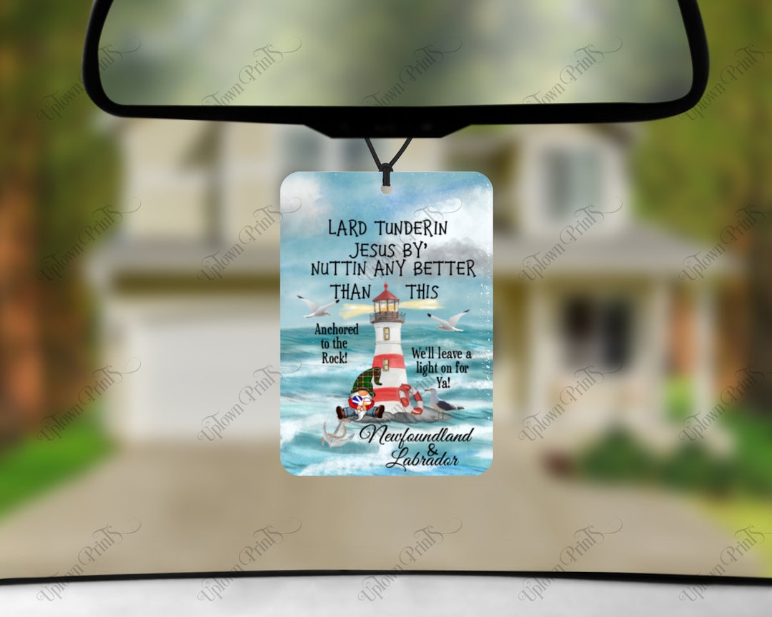 Lard Tunderin' Rear View Mirror Sublimation Air Freshener Design Etsy