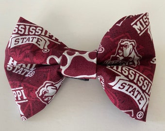 Mississippi State 4”Dog Bow tie