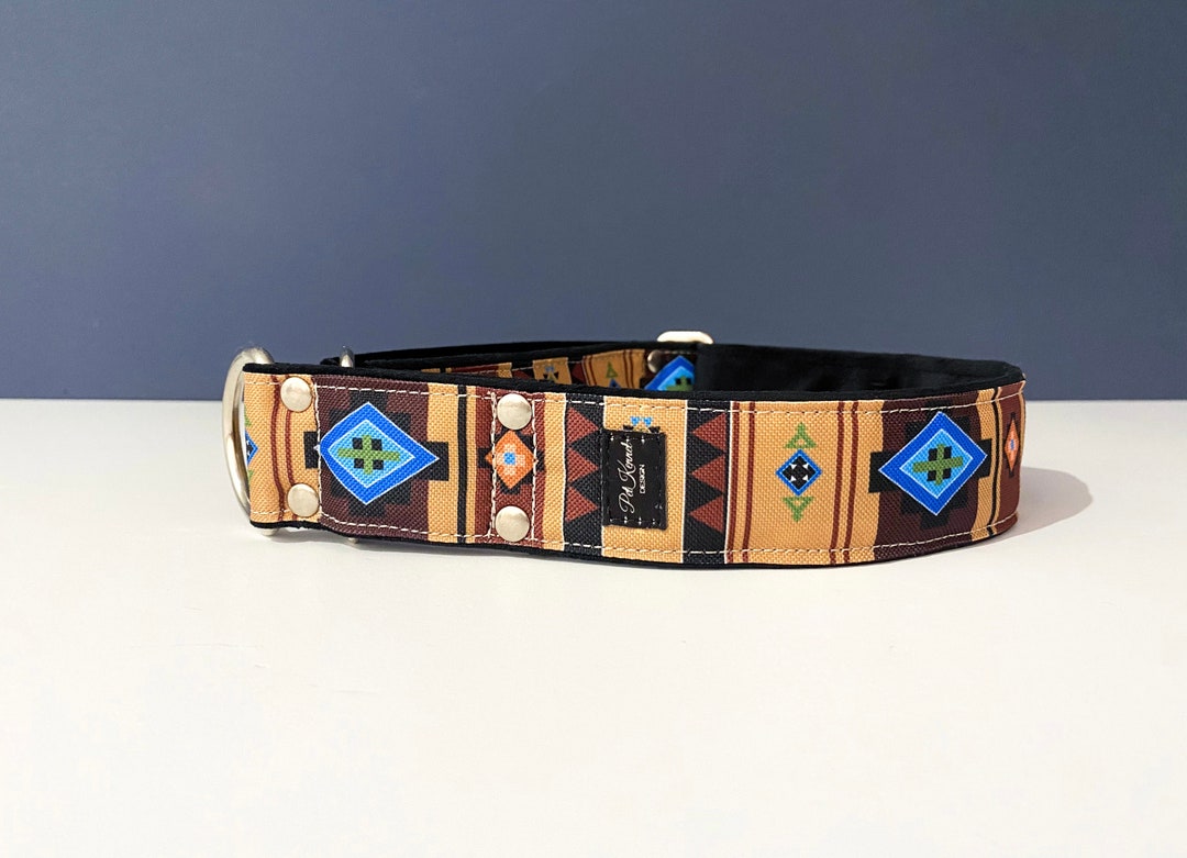 Native 1 Martingale Collar, Dog Collar,sighthound Collar, Galgo Collar, Greyhound Collar, Saluki