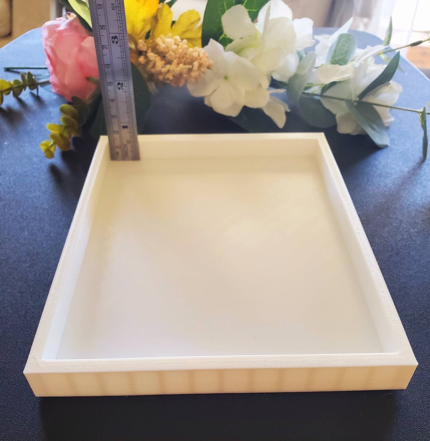 Pot Tray Planter Tray Rectangle Drainage Tray Drip Tray Etsy