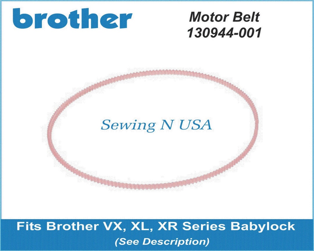 2Pcs Cinghia Motore Macchina Da Cucire Per Singer Brother Vx, Xl - Foto 9