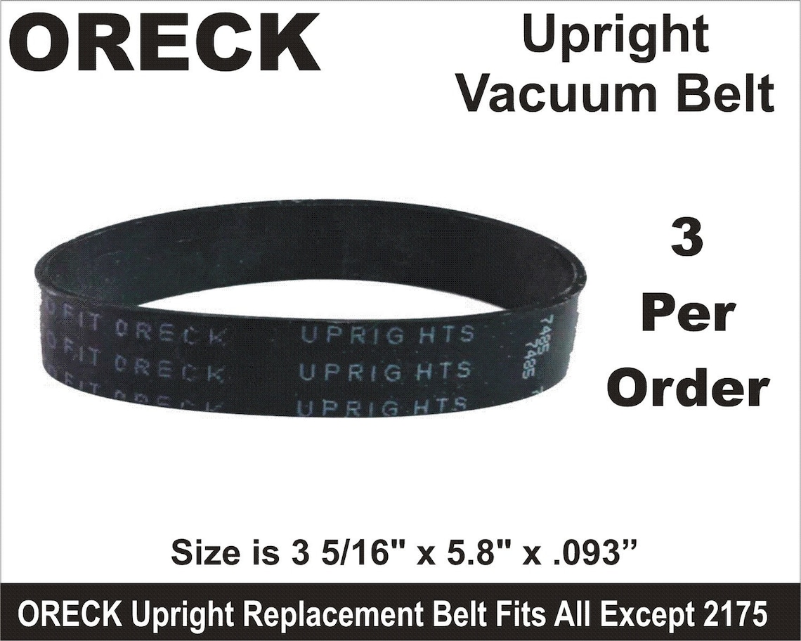 Oreck Replacement Upright Vacuum Belt 00300604 Fits Oreck XL Etsy